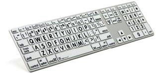 Special keyboard for the visually challenged